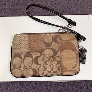 Coach Wristlet - Brown